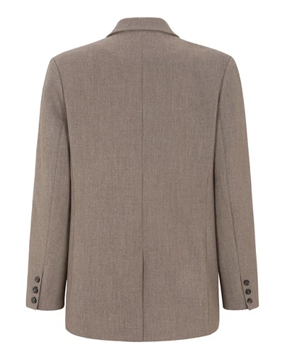 Soft Rebels - SRAubree Blazer - Silver Mink Melange